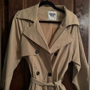 Princess Polly trench coat size XS/S